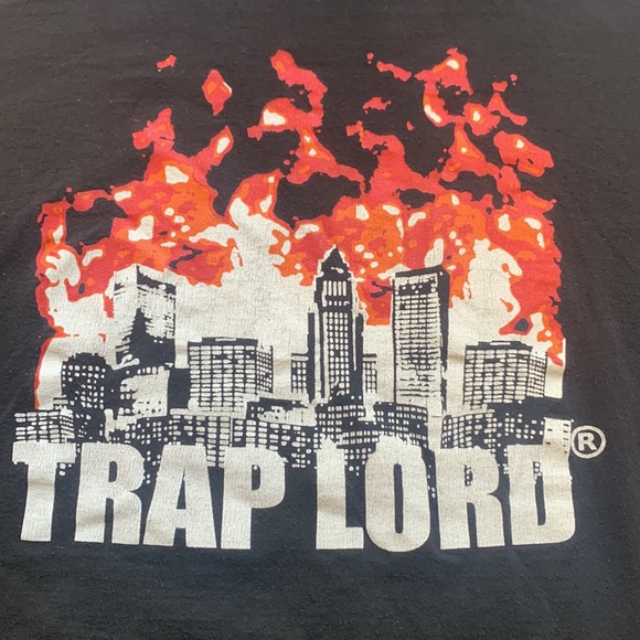 Trap Lord ASAP Ferg T shirt Medium Graphic Tee Rap Music A$ap Mob - Picture 2 of 6